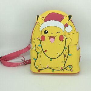 Loungefly Pokémon Santa Hat Pikachu Christmas Lights Light Up Mini Backpack